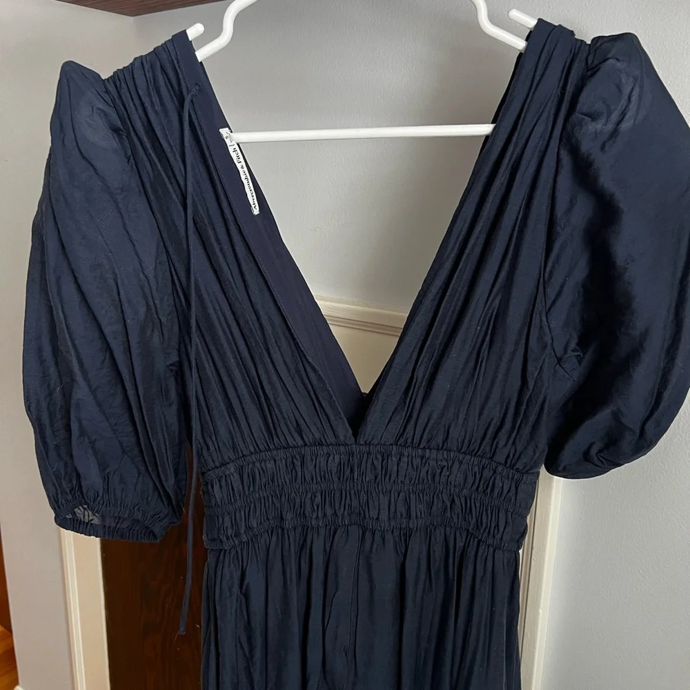 Floaty Plunge Midi Dress size S - Picture 6 of 6